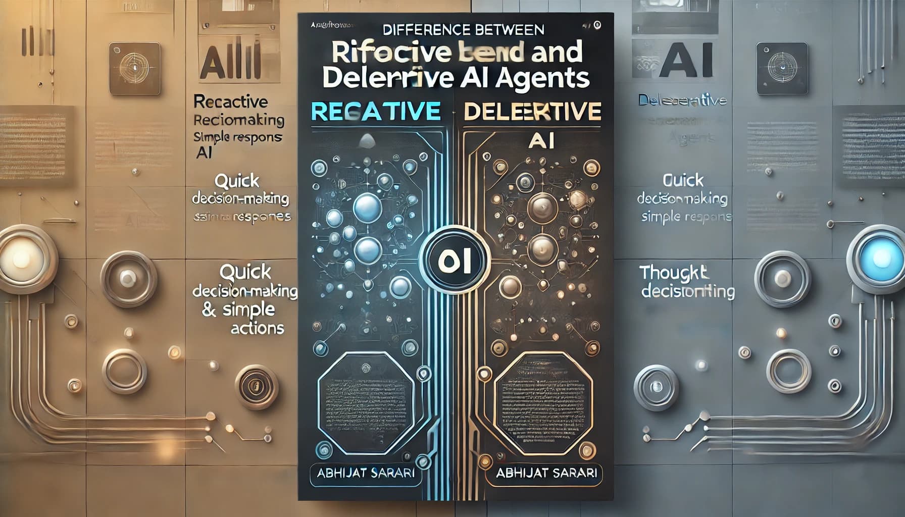 Difference Between Reactive and Deliberative AI Agents